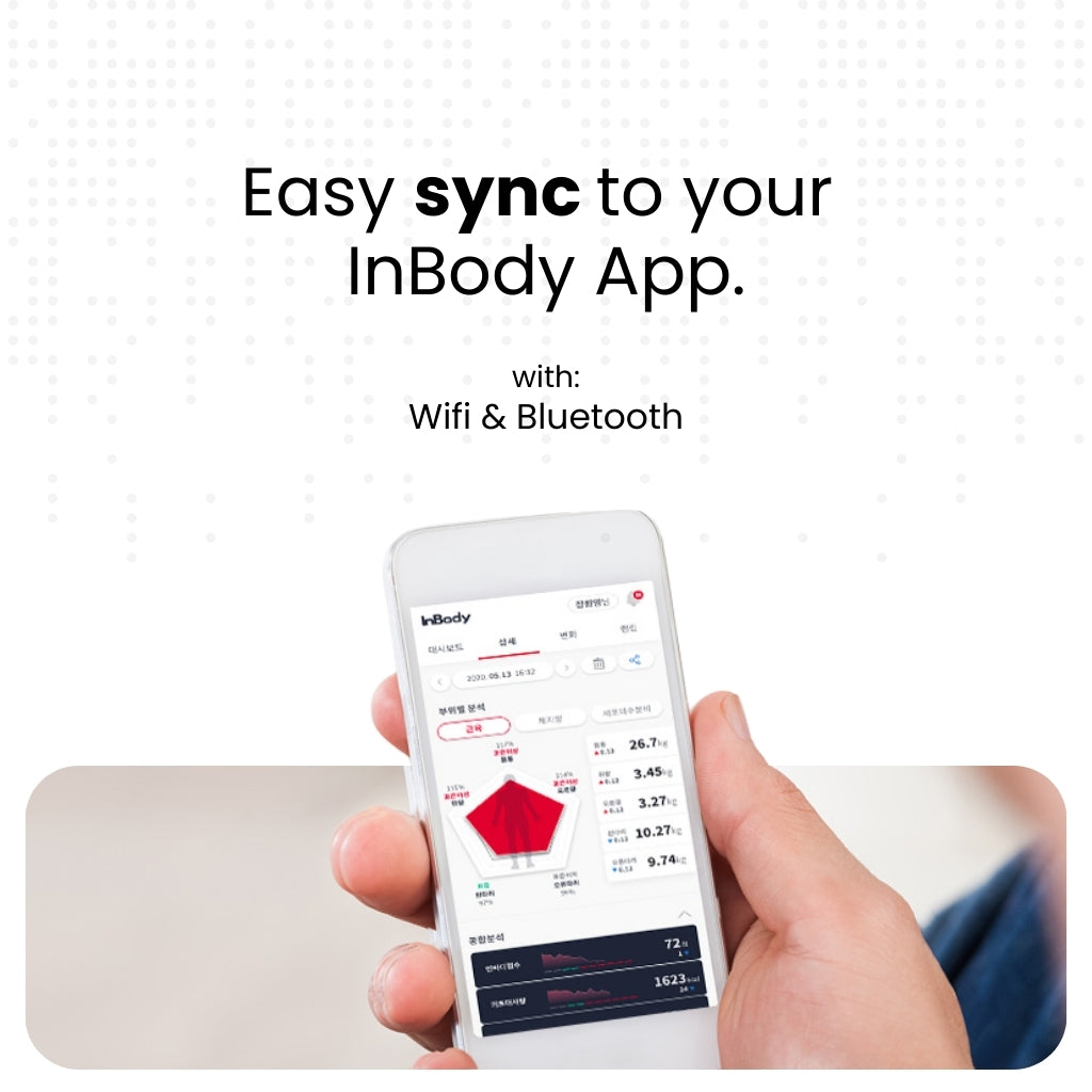 Official Distributor - InBody Dial H30 Smart Body Composition Scale, Digital Weight, Body Fat, BMI