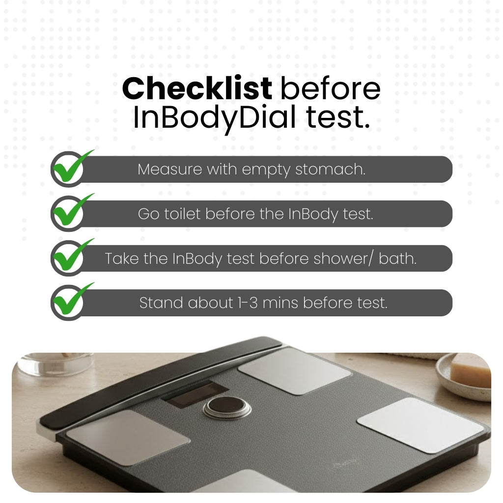 InBodyDial H40 | Smart Body Composition Scale, Digital Weight, Body Fat, BMI, Leg Muscle